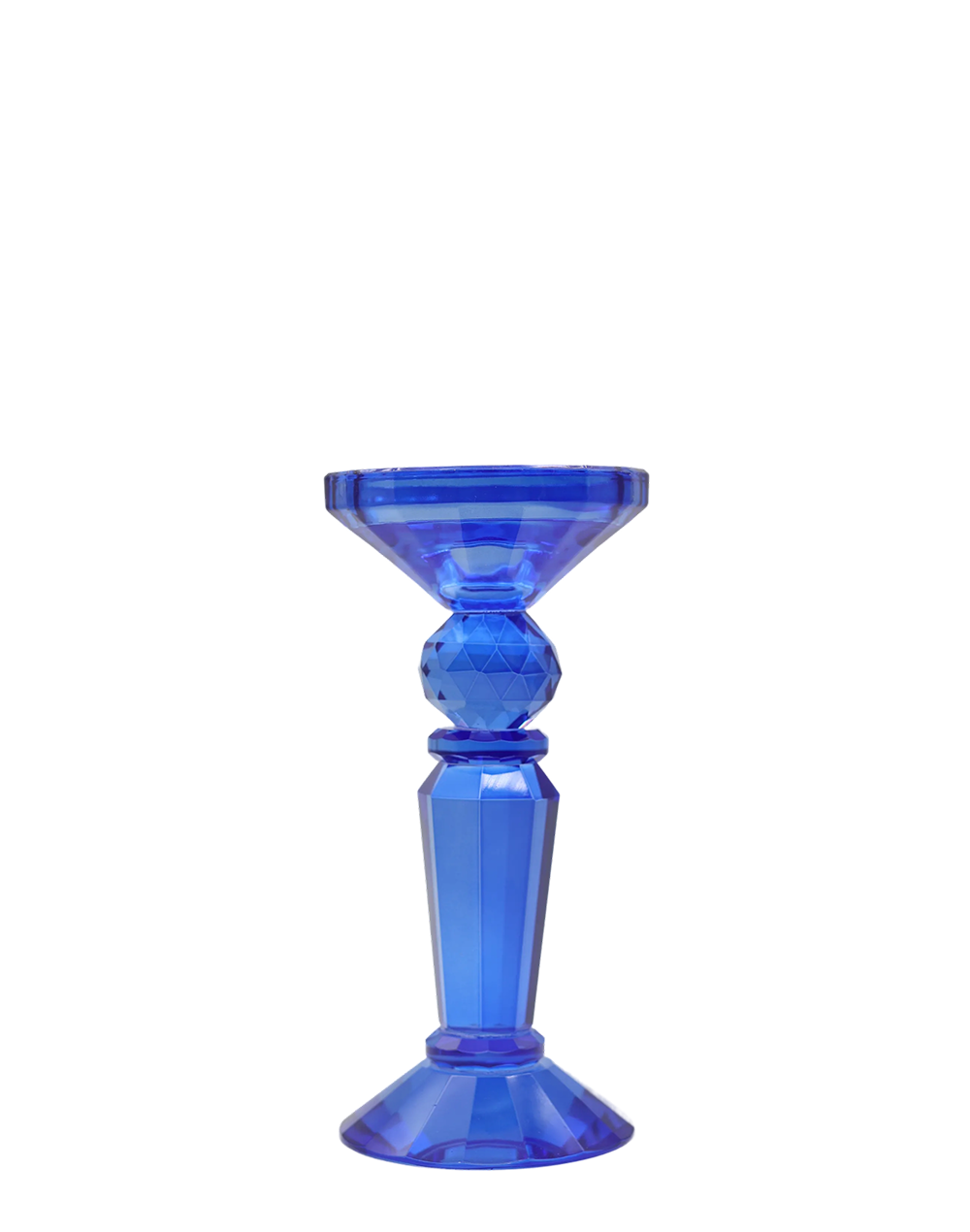 Sapphire Candle Holder Small Blue