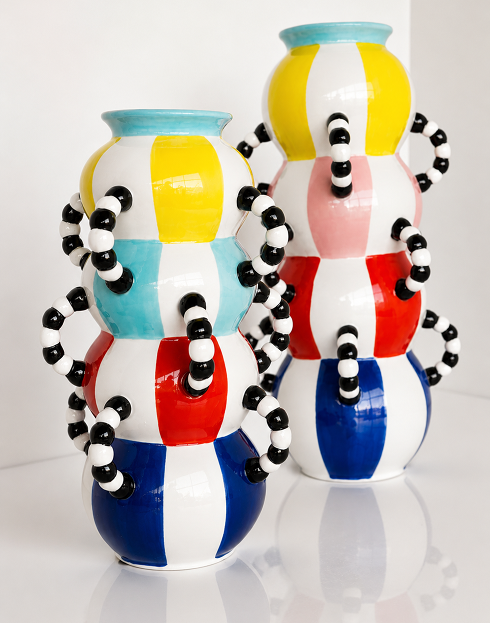 The Cirque Moderne Collection- Tower Vase Medium