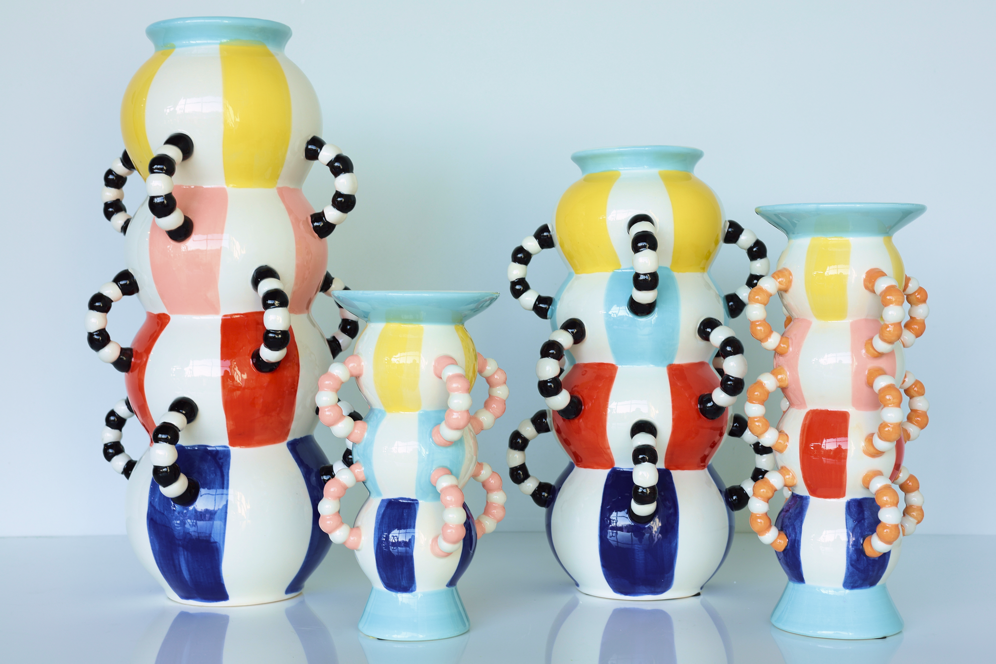 The Cirque Moderne Collection-Tower Vase Large