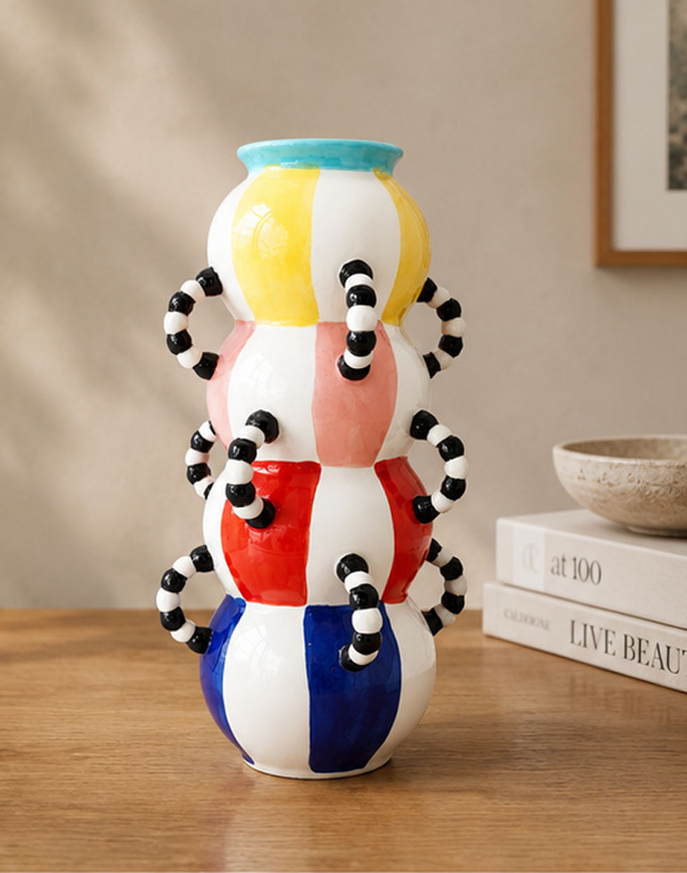 The Cirque Moderne Collection-Tower Vase Large