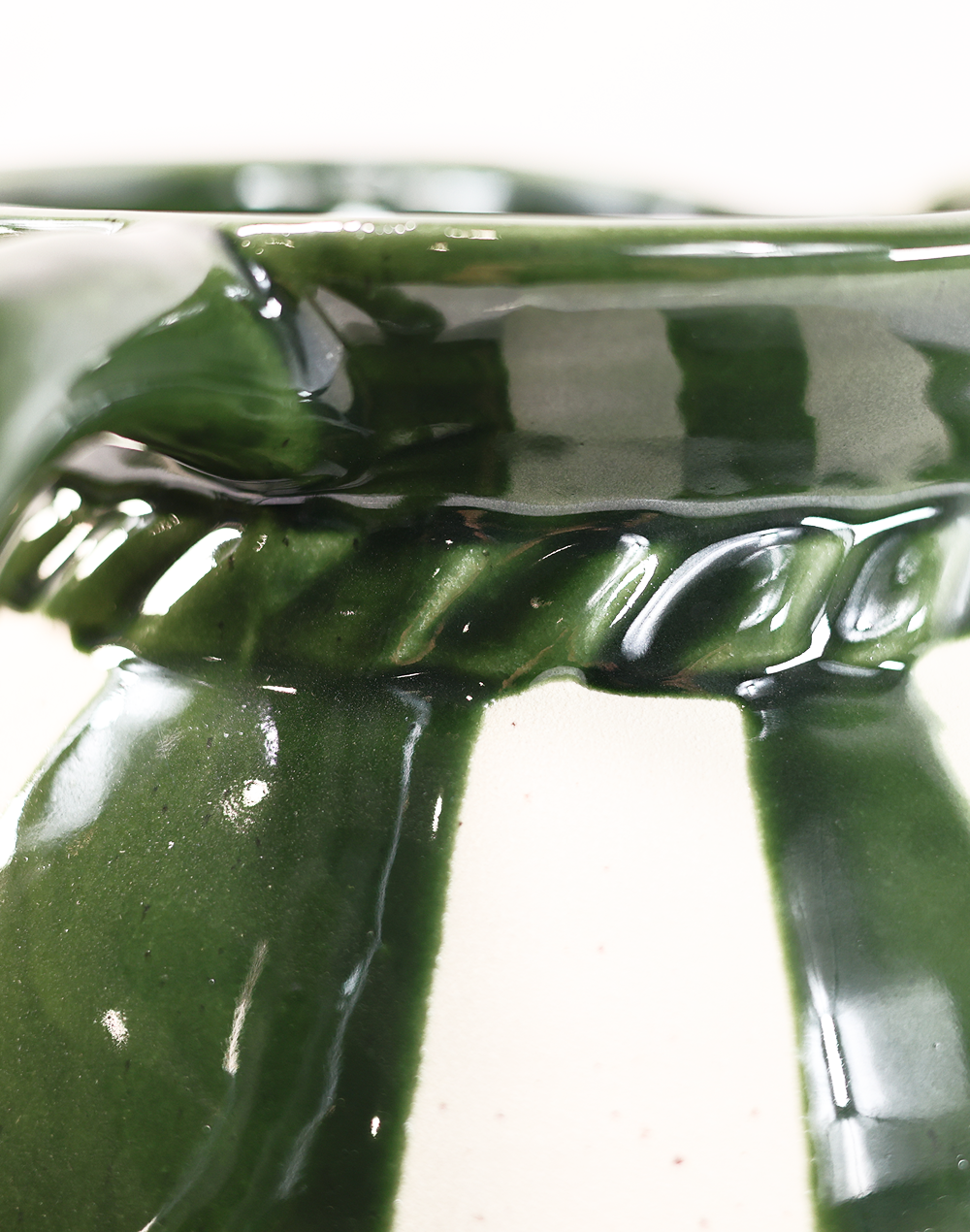 Portofino Striped Globe Pitcher