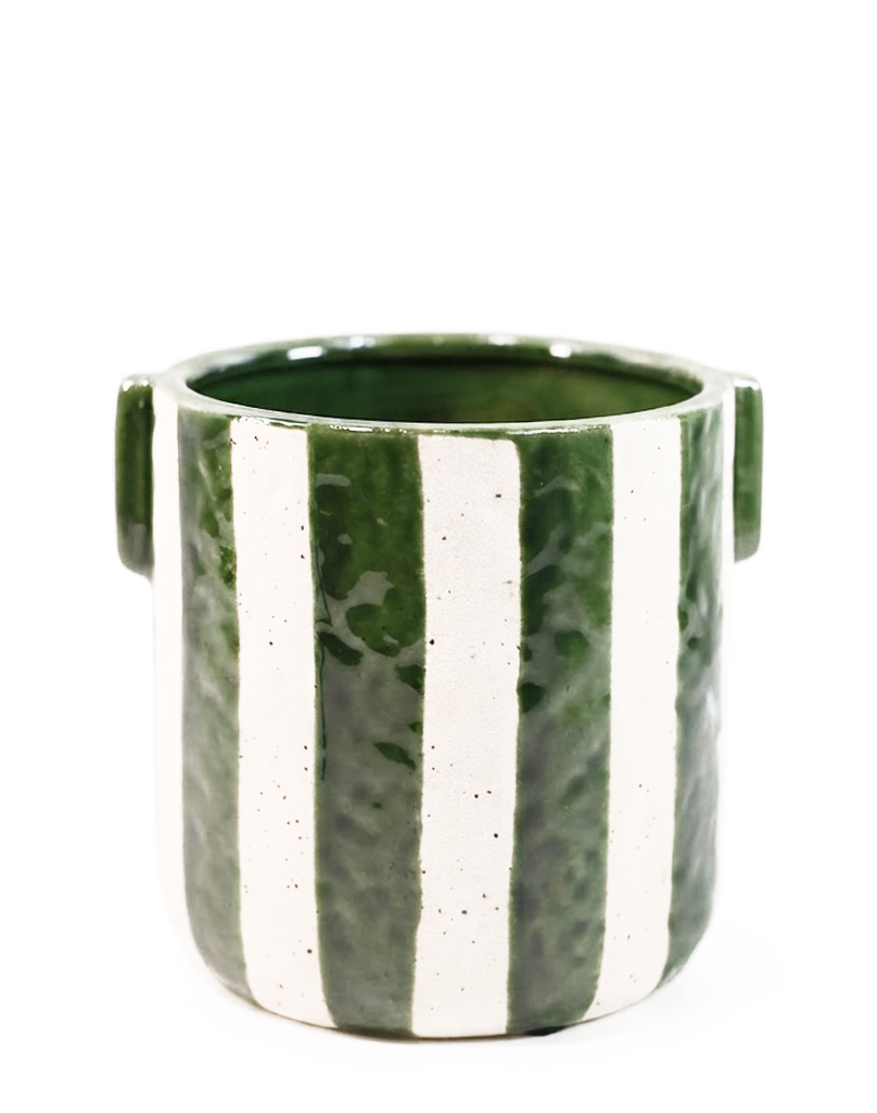 Portofino Striped Cylinder Collection | Available in 3 Sizes