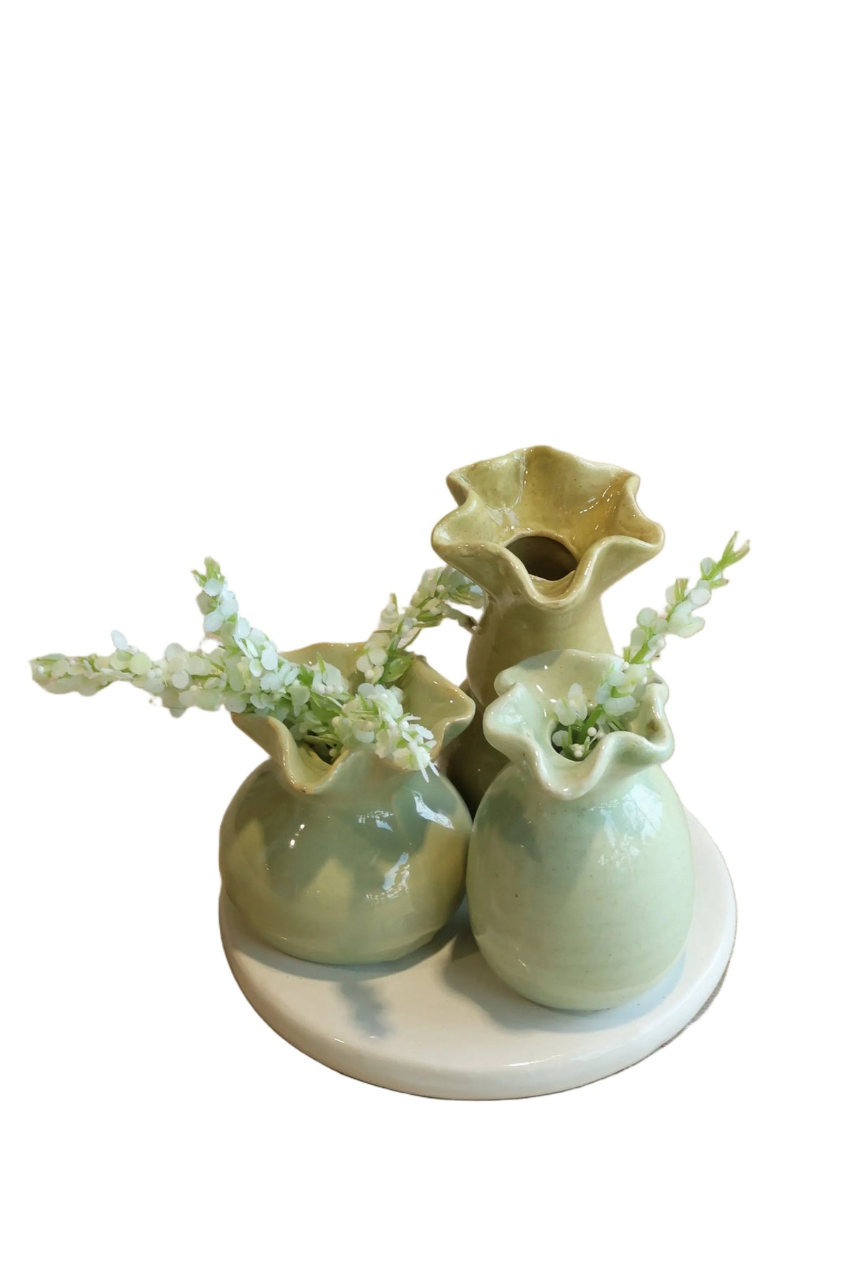 Petit Jardin Bud Vase Cluster – Sage