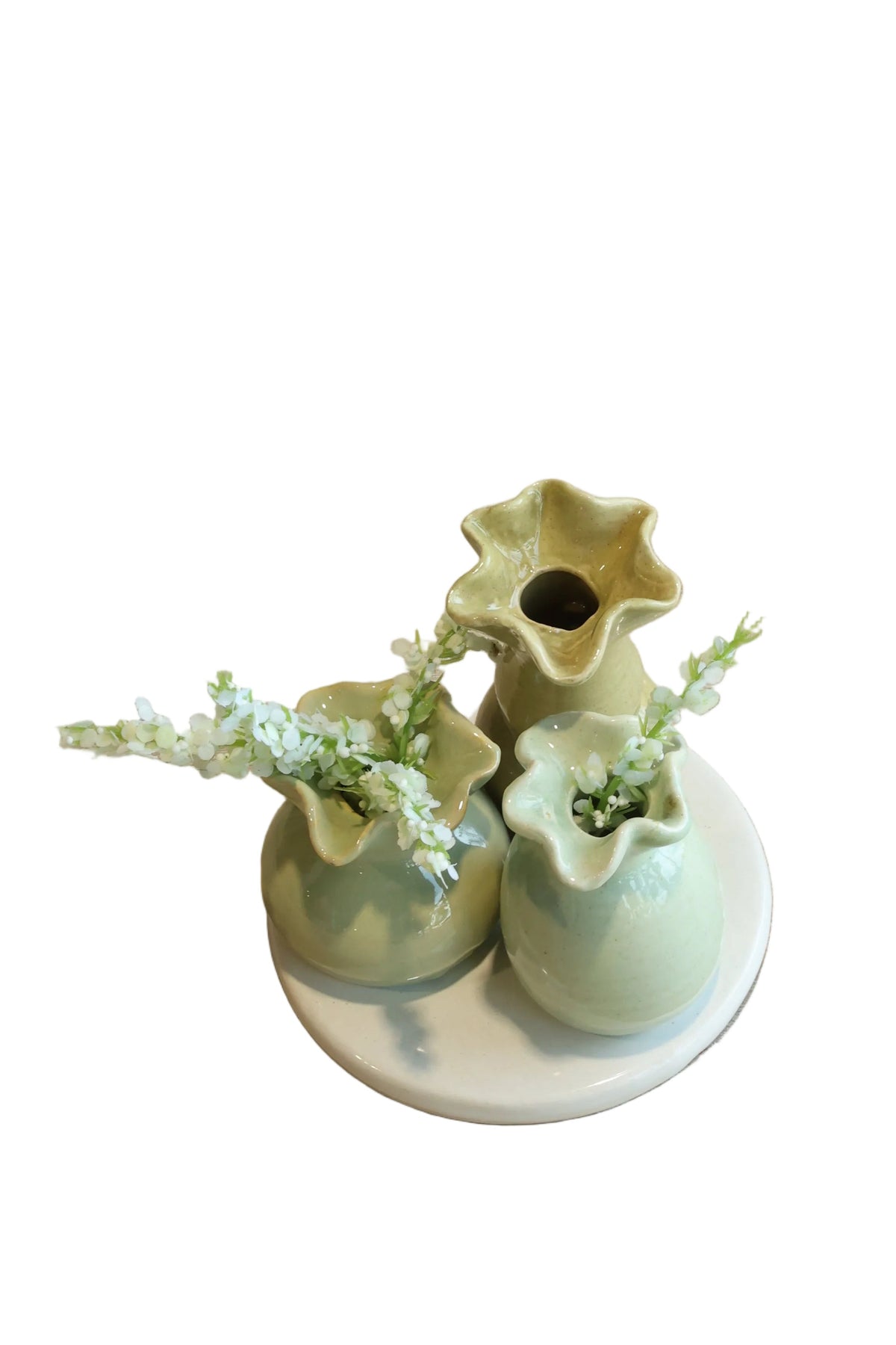 Petit Jardin Bud Vase Cluster – Sage