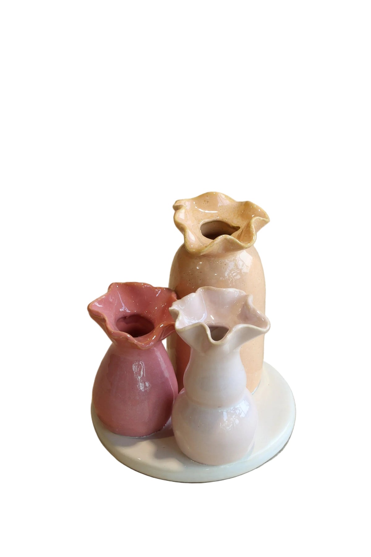Petit Jardin Bud Vase Cluster – Peony