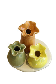 Petit Jardin Bud Vase Cluster – Citrus Grove