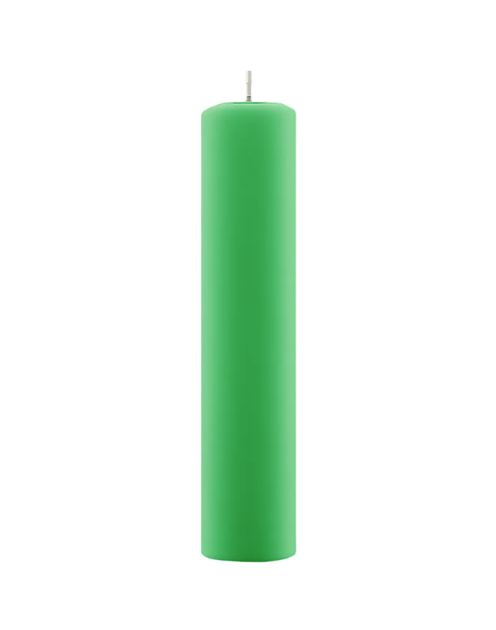 Green Pillar Candle 2"x9"- Case of 24