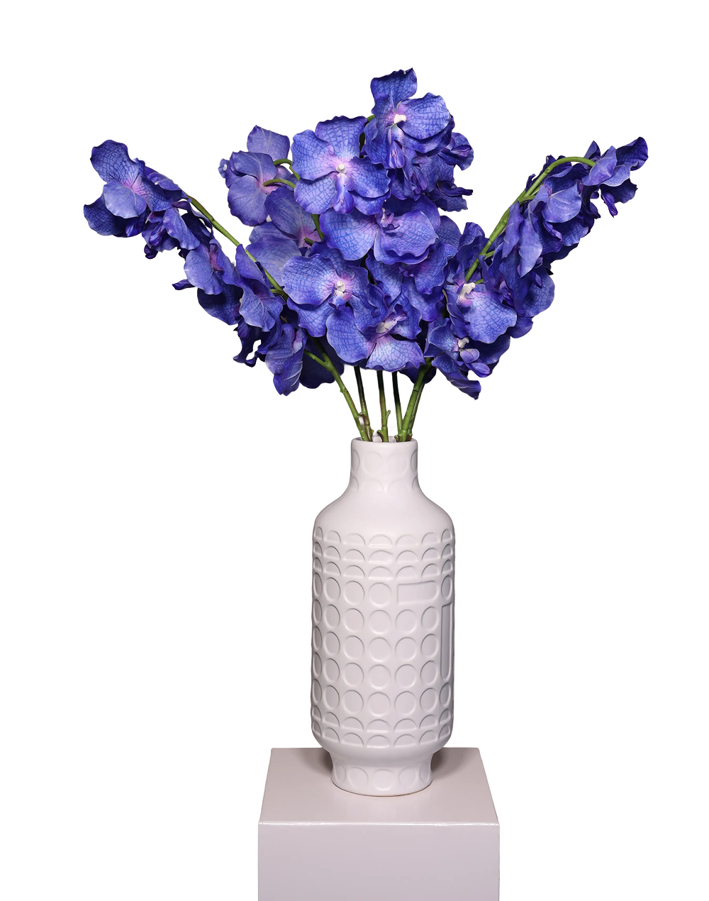 Blue Vanda Real Touch-30" Blue