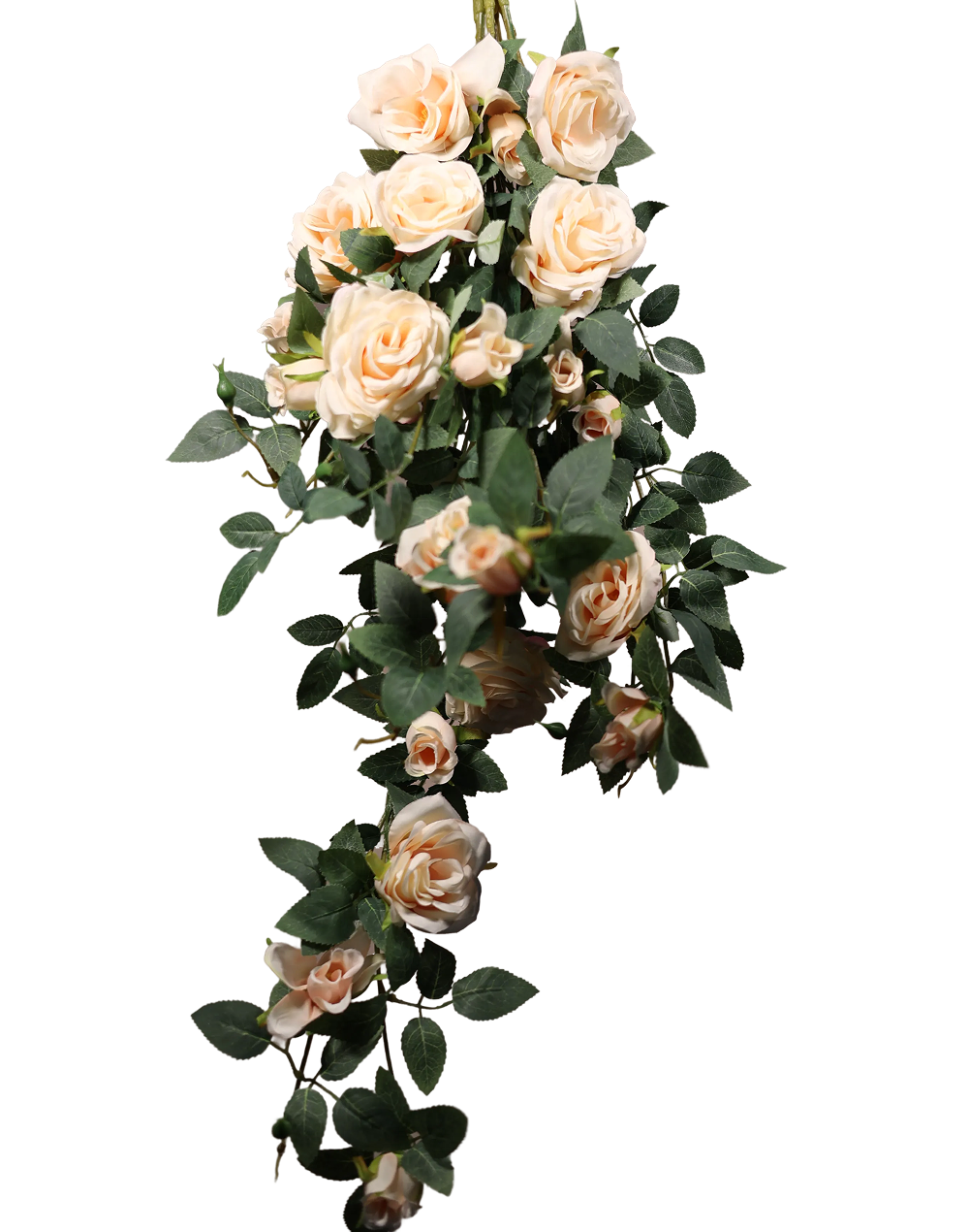 Cream Rose Bunch-30"