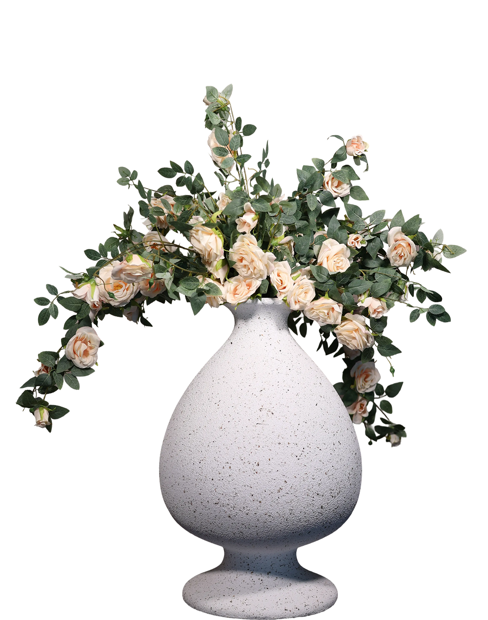 Cream Rose Bunch-30"