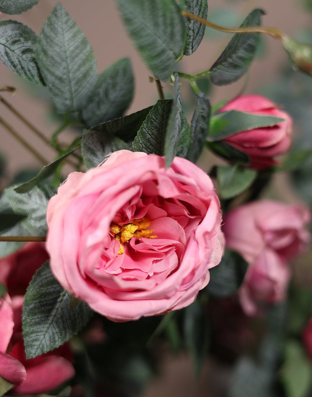 Pink Rose Bunch-33"