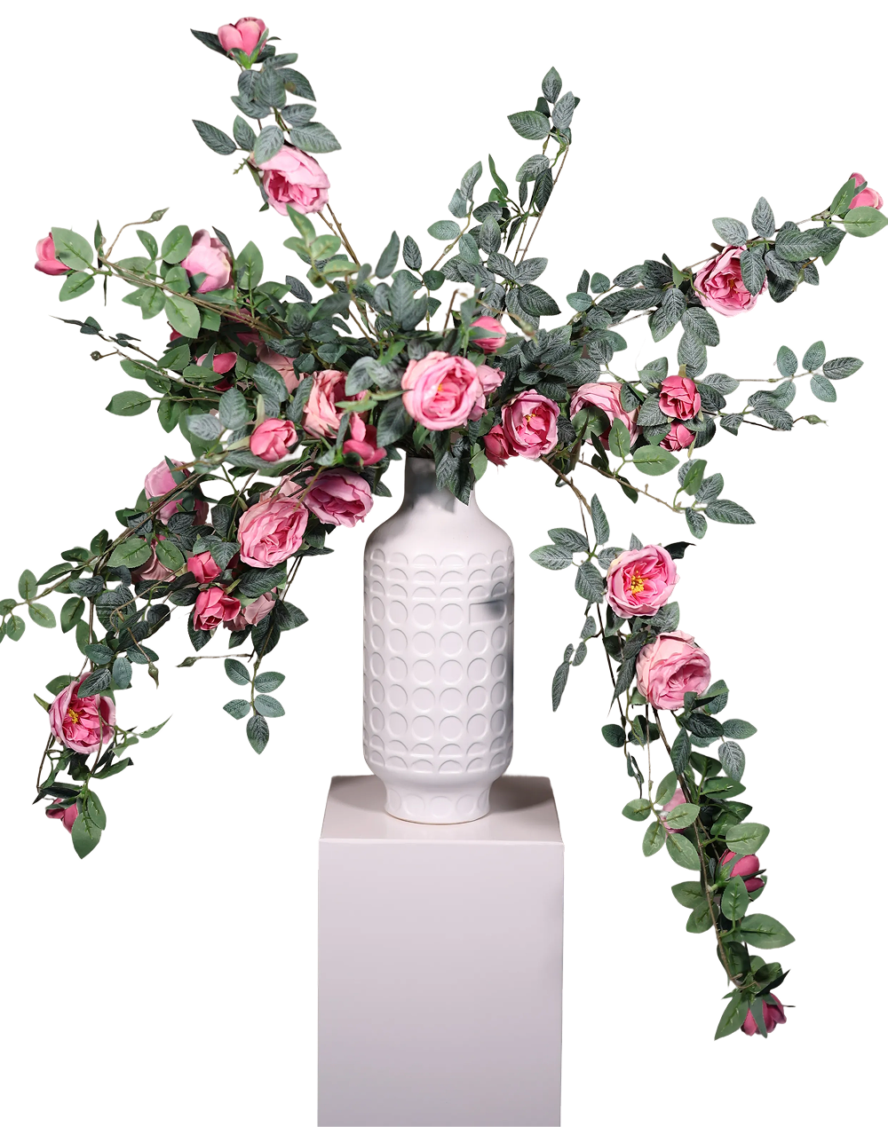Pink Rose Bunch-33"