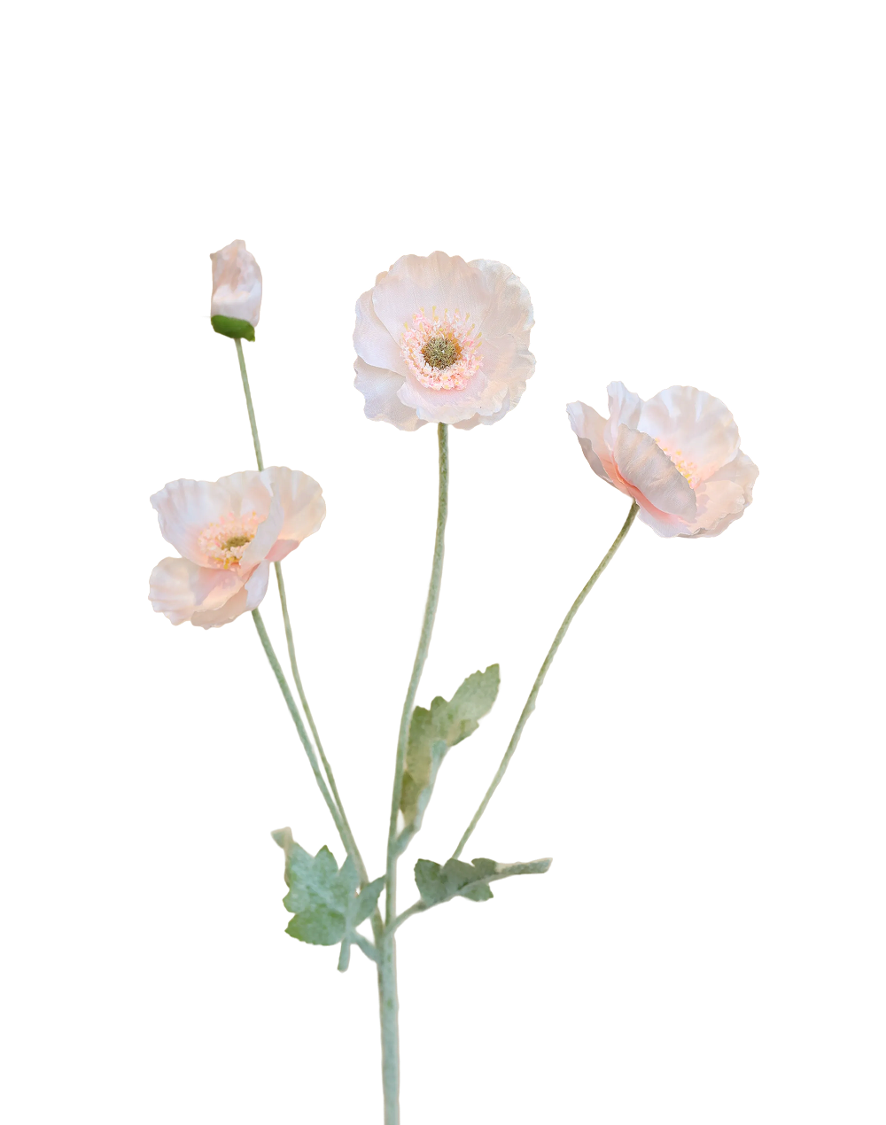 Silk Valley Poppy Spray | Available in 4 Colors