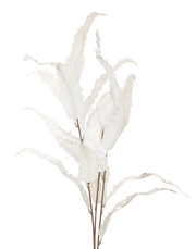 White Decorative Leaves