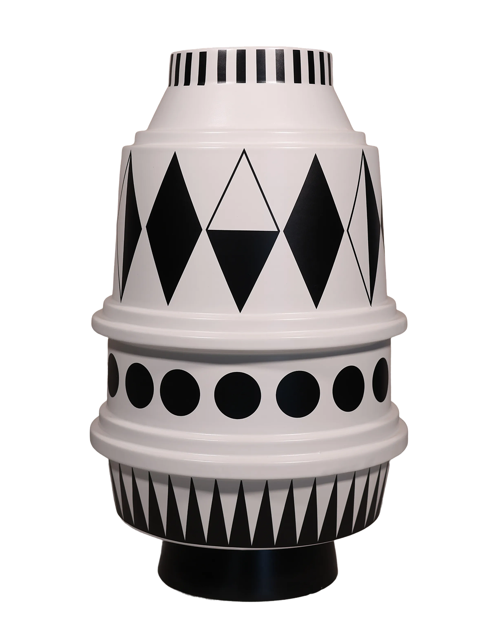 2D Tempo Vase- Harlequin Collection Multicolor