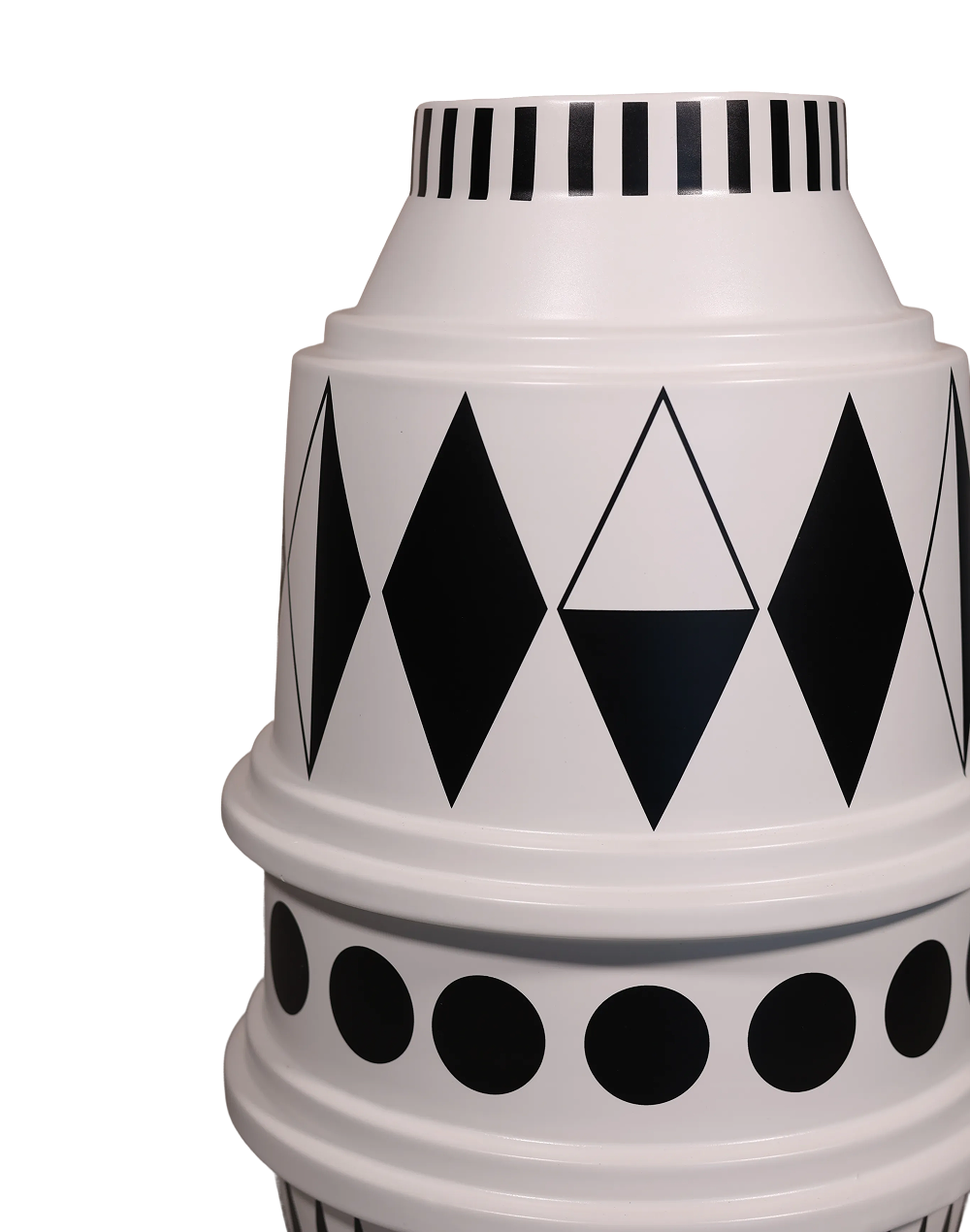 2D Tempo Vase- Harlequin Collection Multicolor