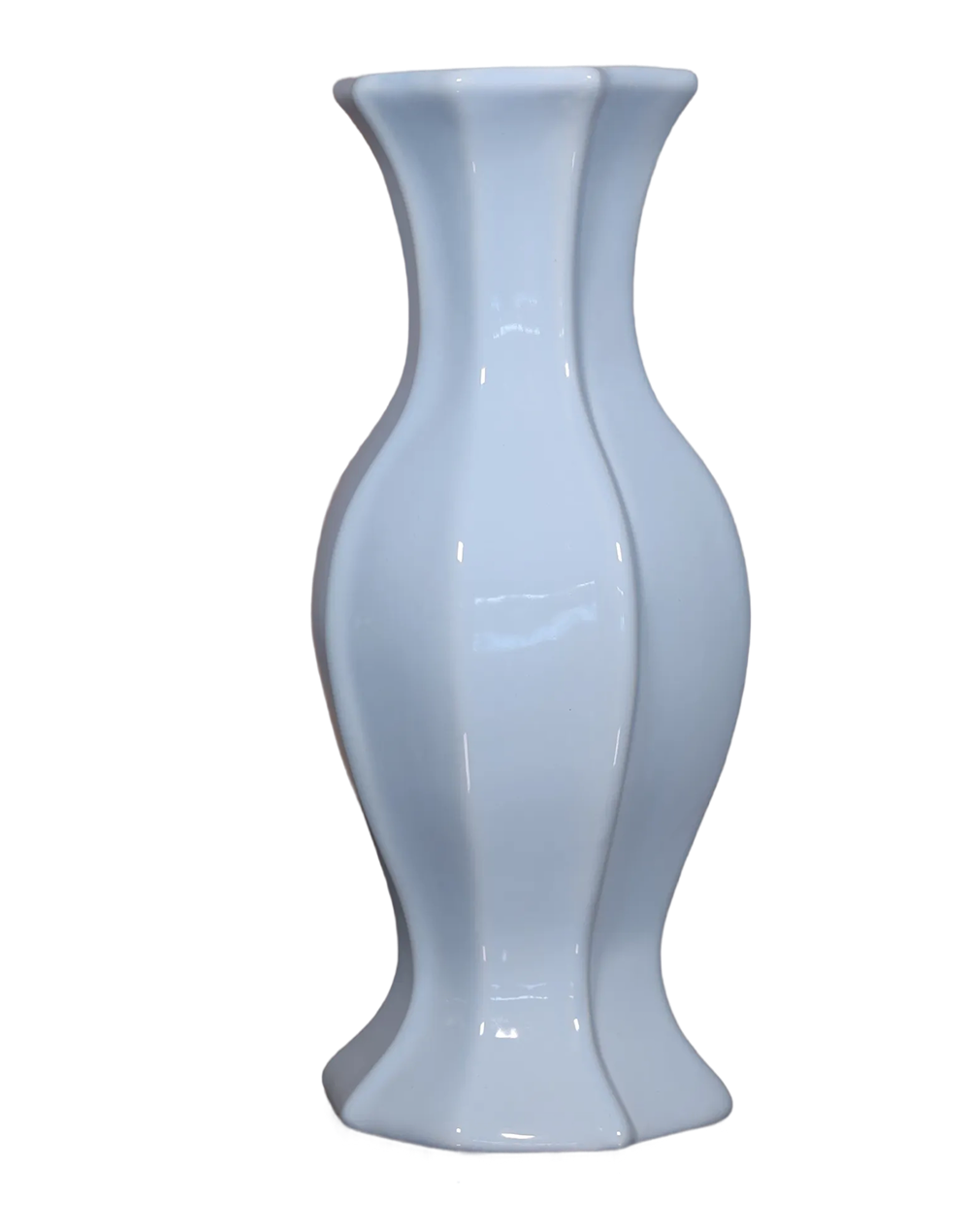 Azure Elan Vase Blue