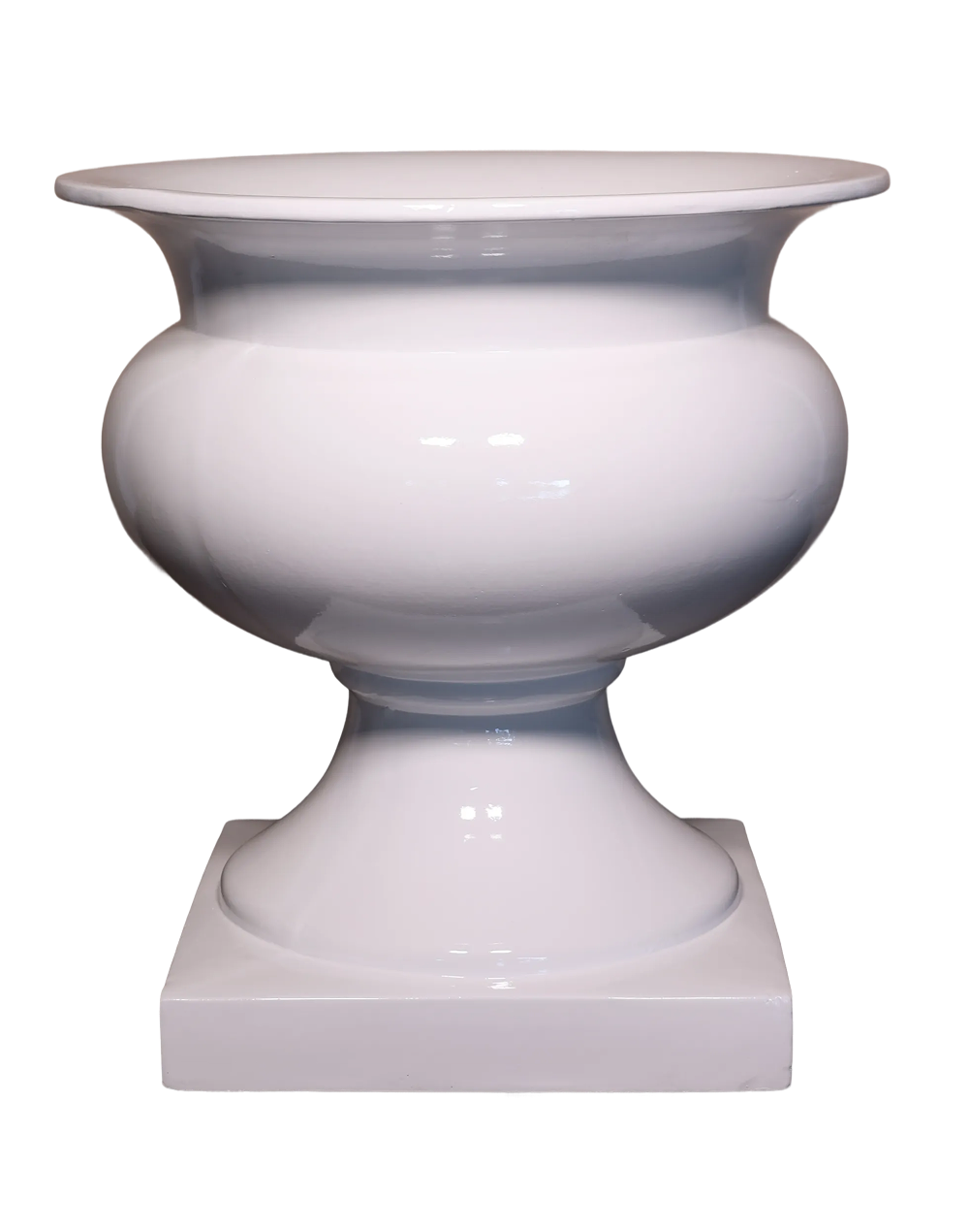 Round Roman Pedestal Urn