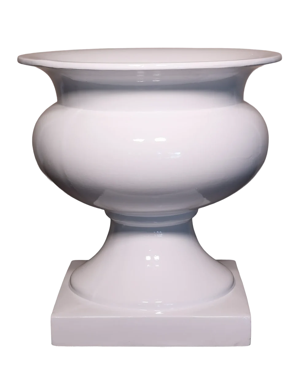 Round Roman Pedestal Urn