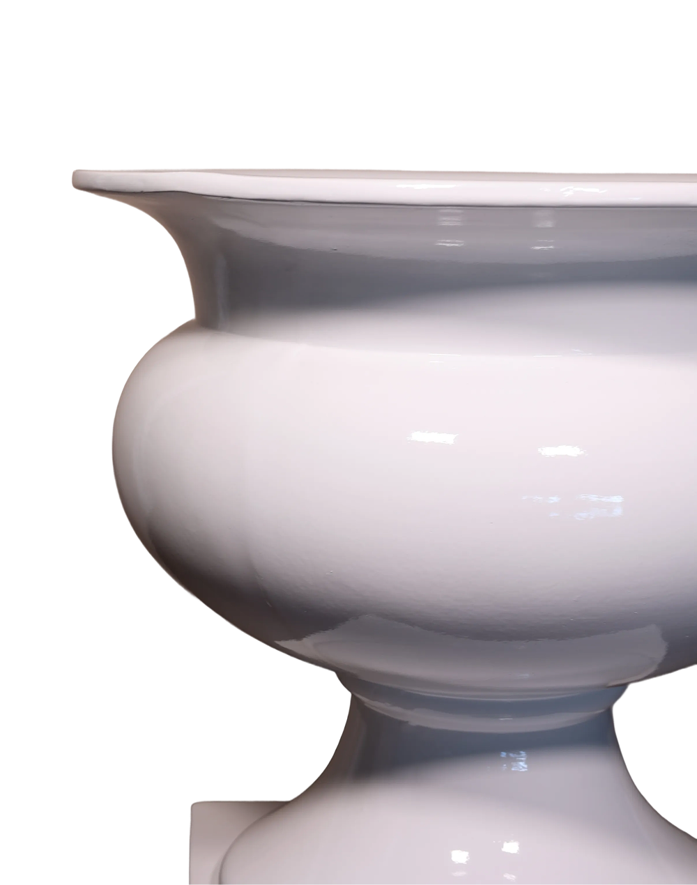 Round Roman Pedestal Urn