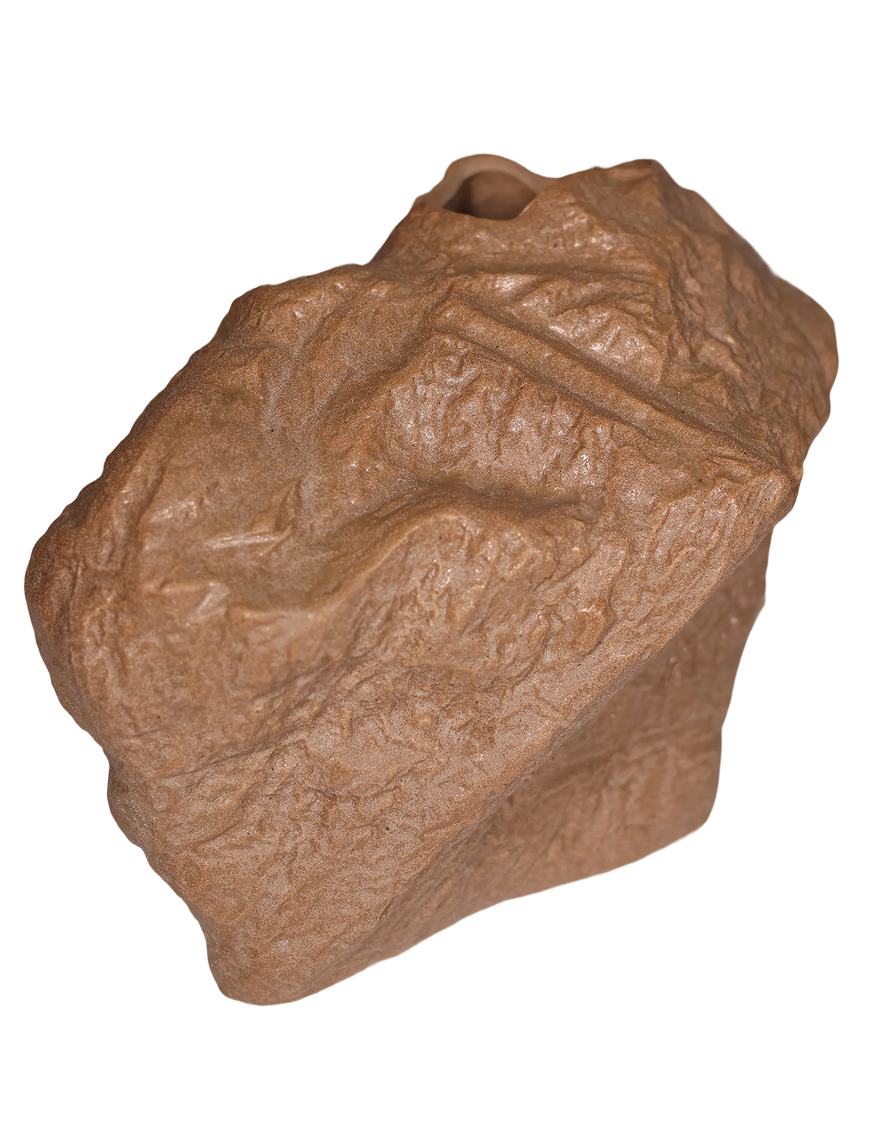 Stratum Stone Block Vase