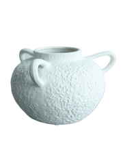 Terra blanc Pebble amphora White