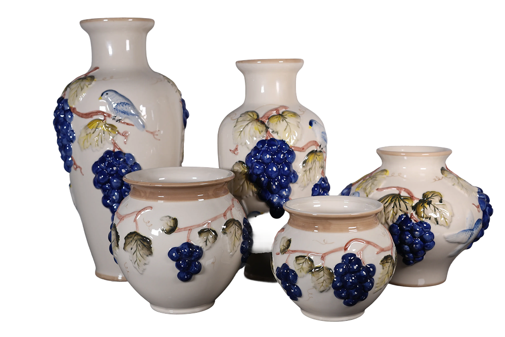 Tuscany Grape Vase Large