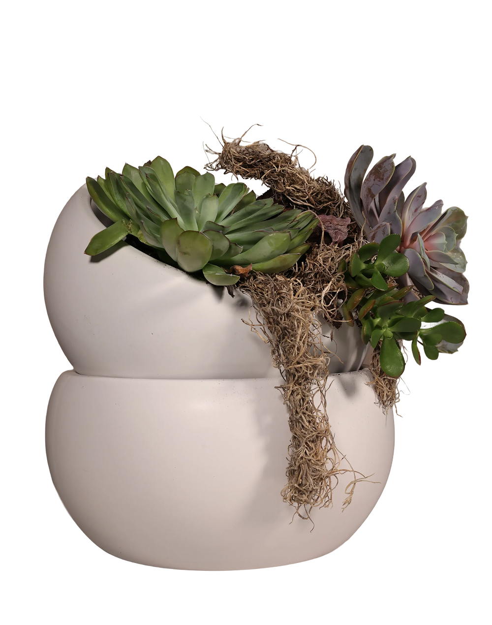 White Sphere Vessel White