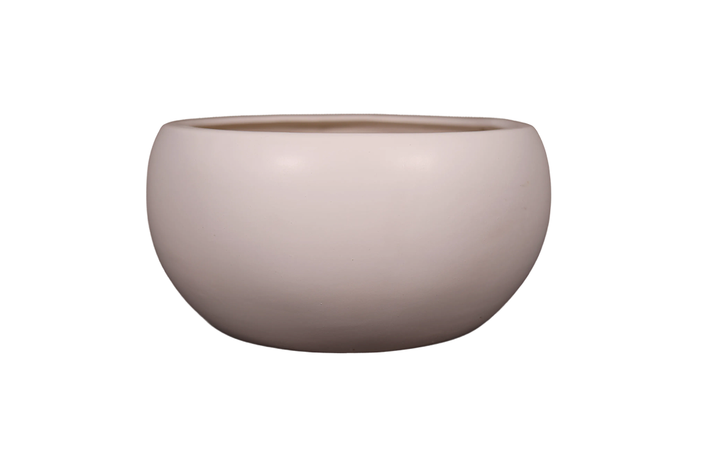 White Sphere Vessel White