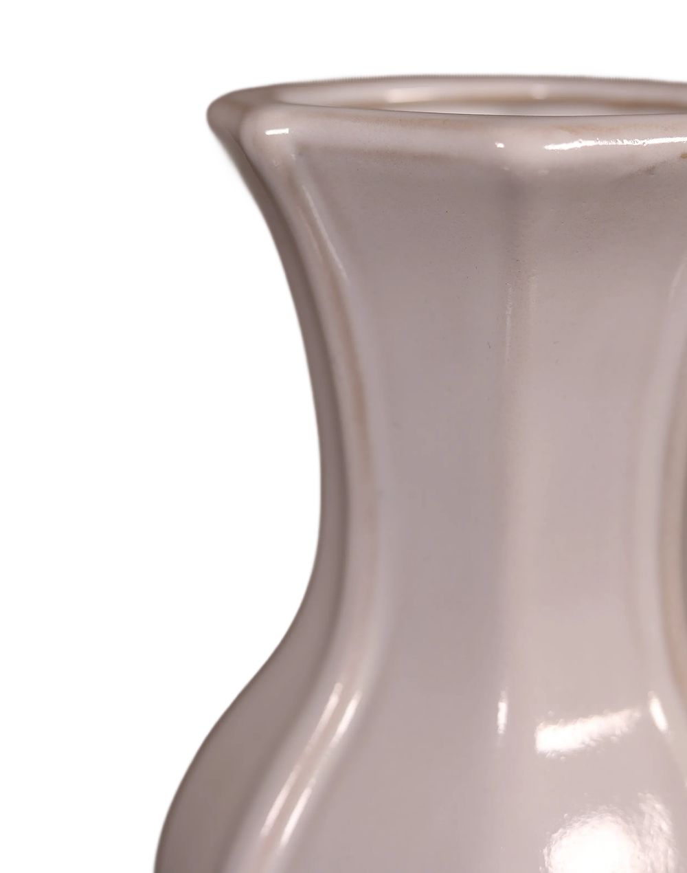 White Elan Vase White