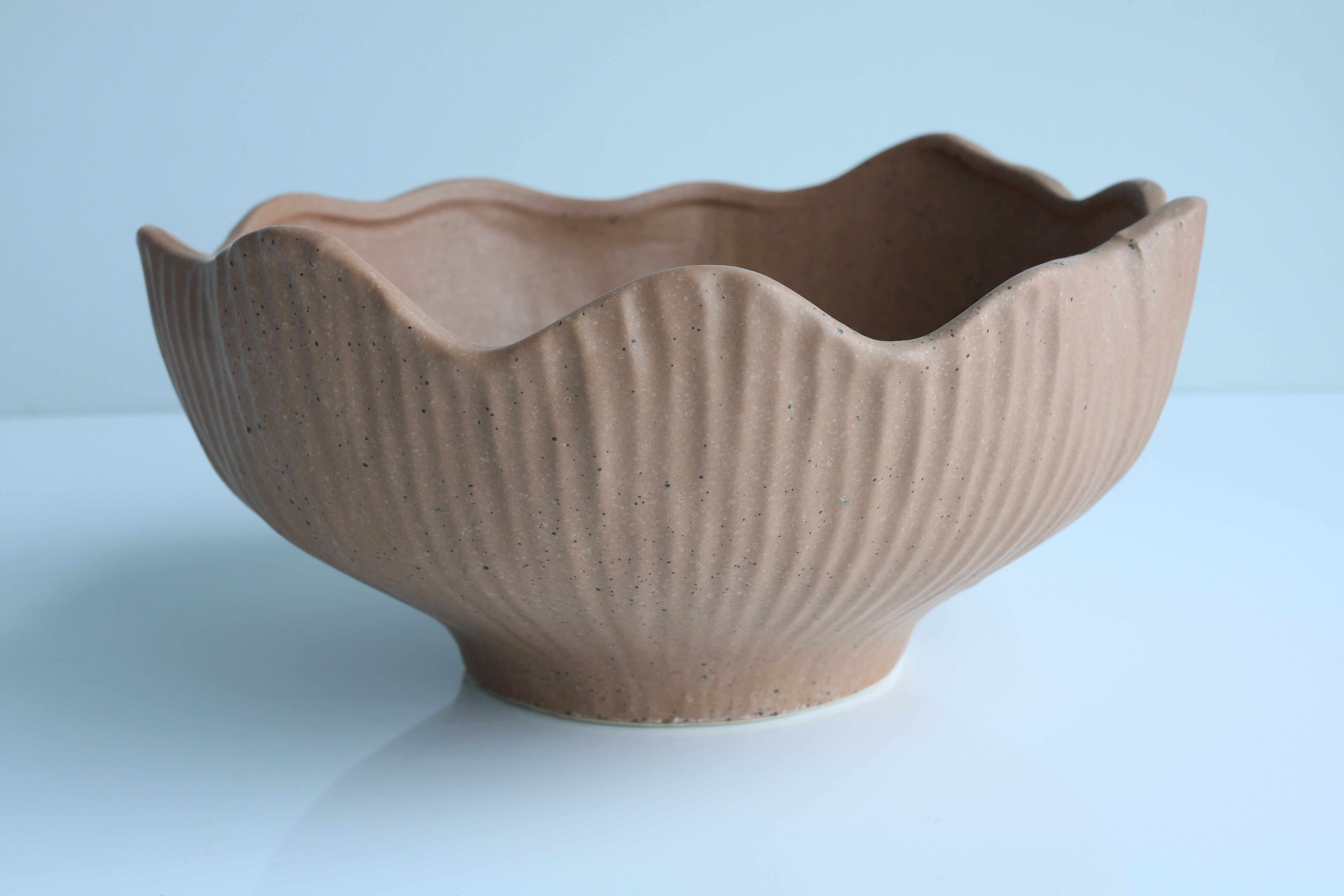 Fluted Terracotta Planter