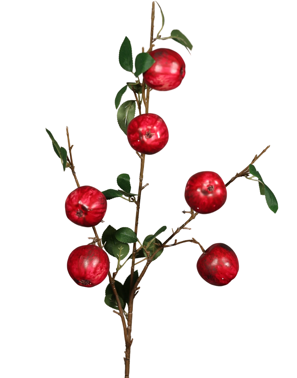 Small Red Apple Branch-32" Red