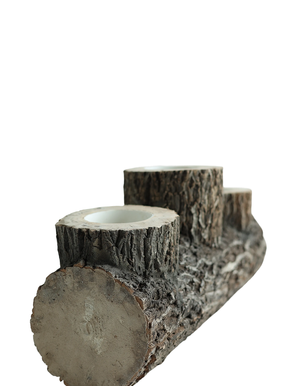 Woodland Trio Log Brown
