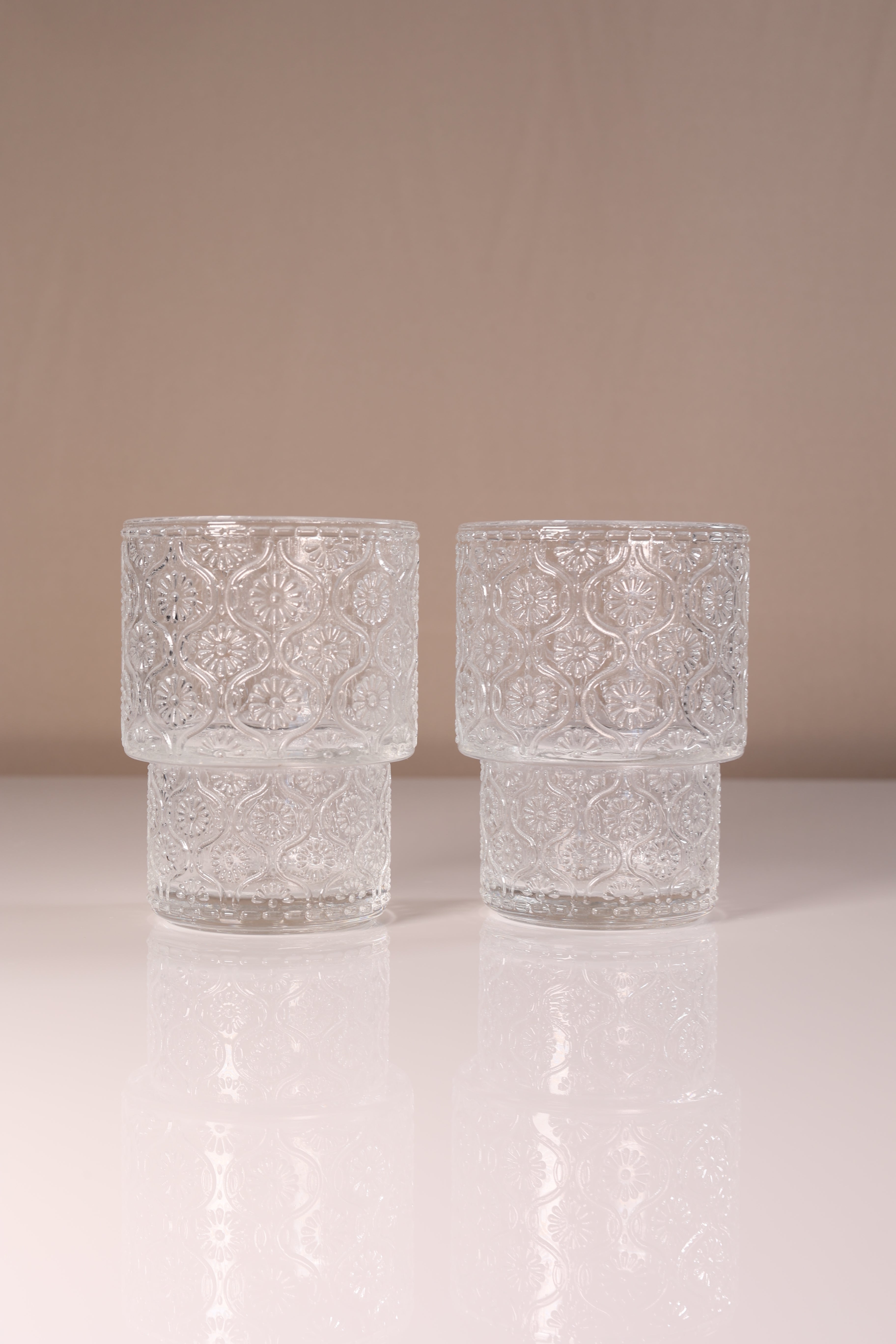 Vintage Glass Votive Holder