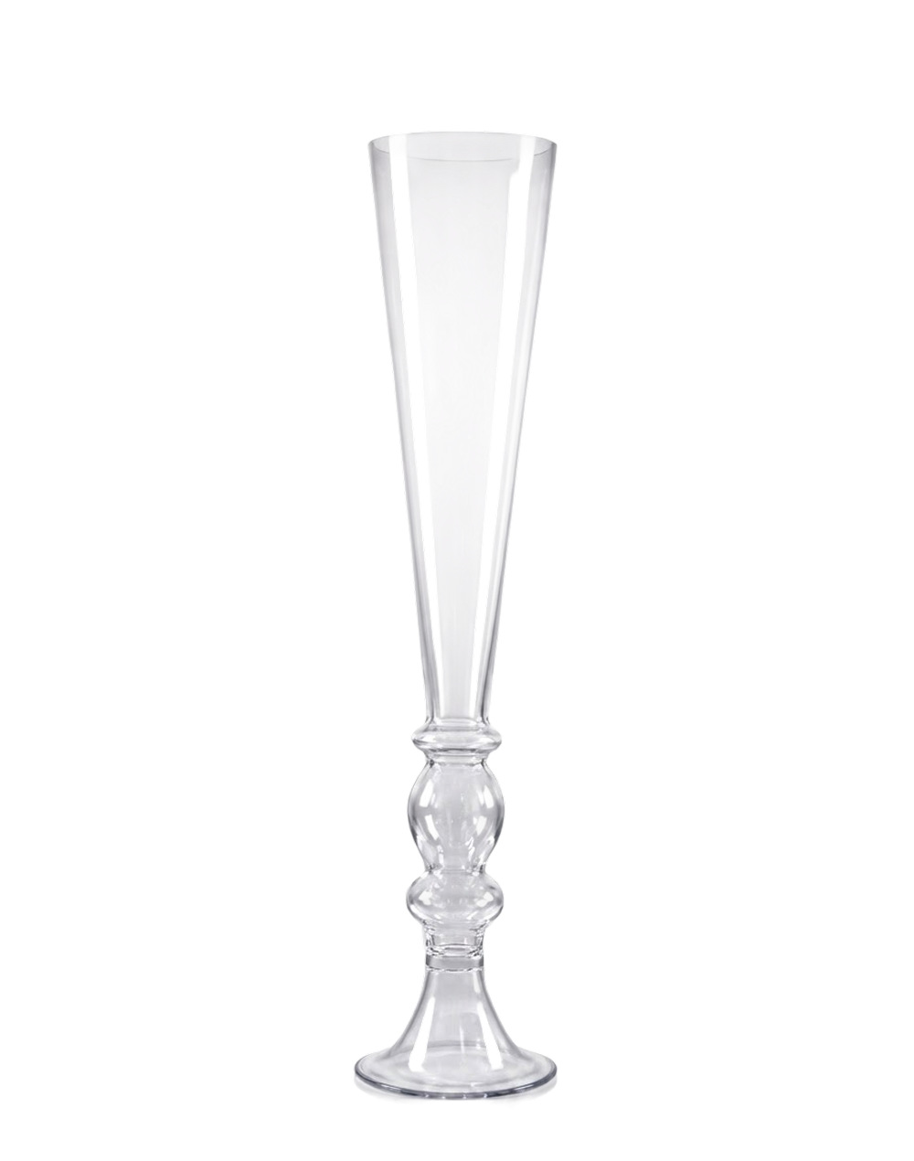 Bubble-Stem Trumpet Vase | Available in 2 Sizes