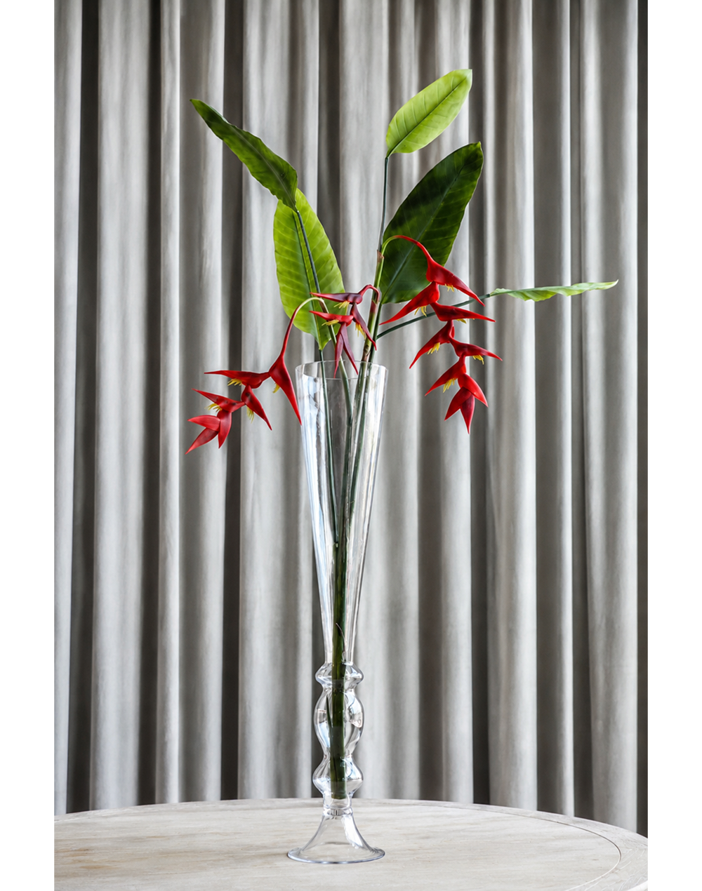 Bubble-Stem Trumpet Vase | Available in 2 Sizes