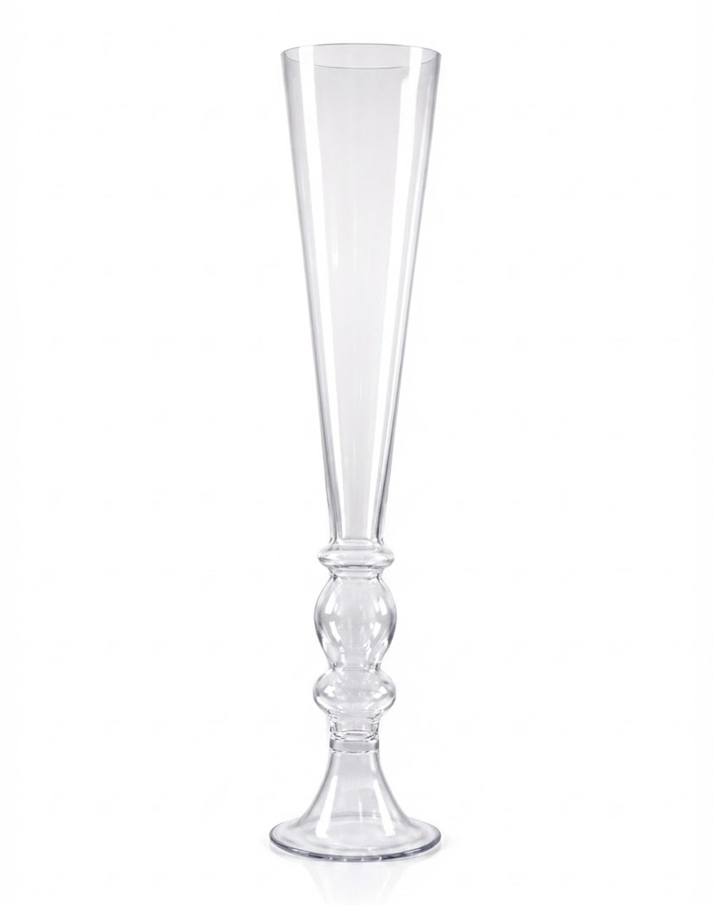 Bubble-Stem Trumpet Vase | Available in 2 Sizes