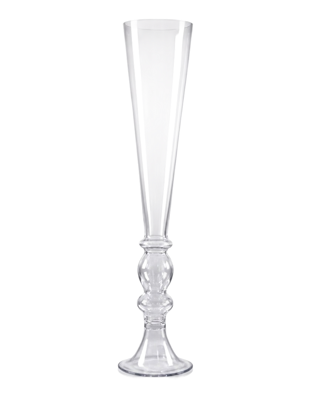 Bubble-Stem Trumpet Vase | Available in 2 Sizes