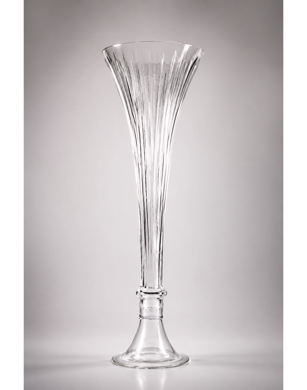 Ashley Fluted Trumpet Vase