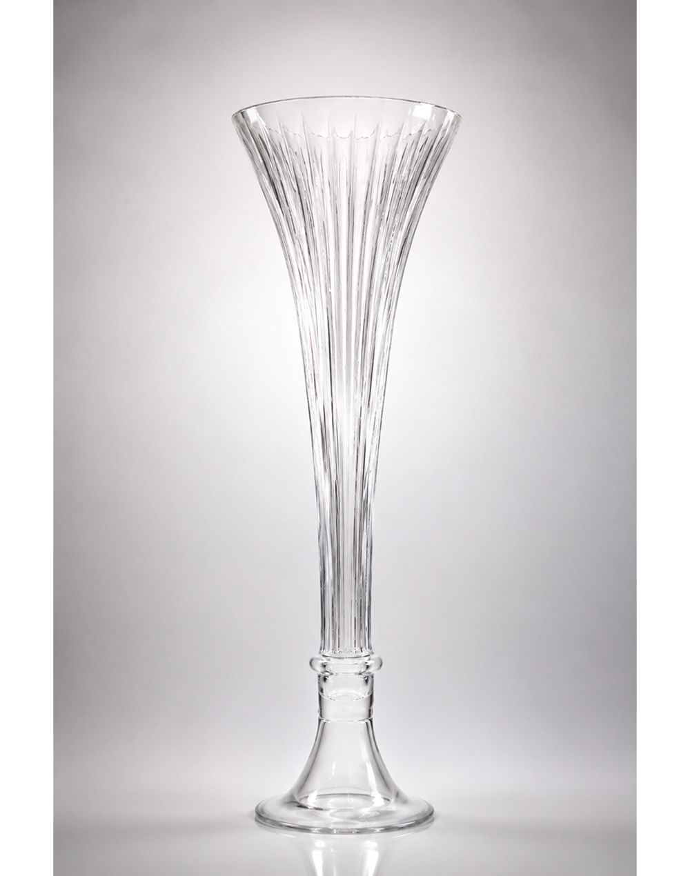 Ashley Fluted Trumpet Vase