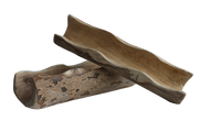 Wood Vessel Small