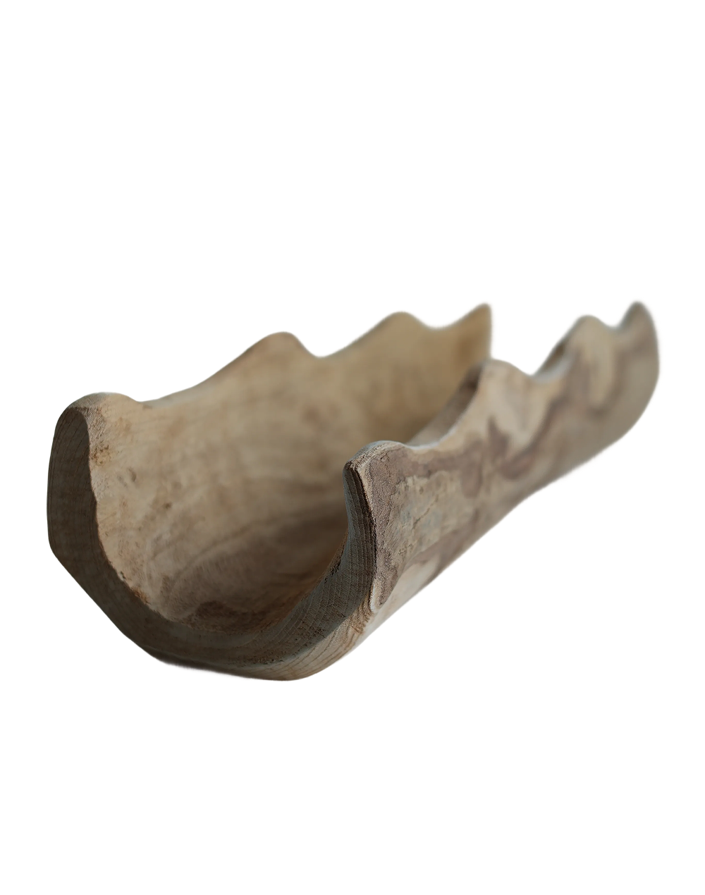 Wood Vessel Small