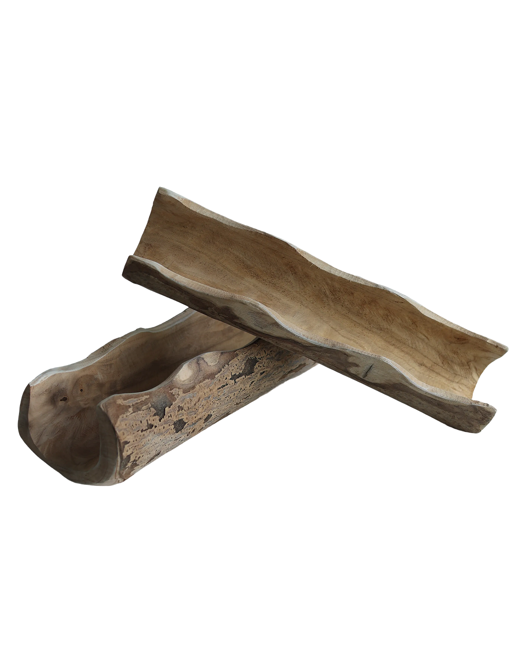 Wood Vessel Small