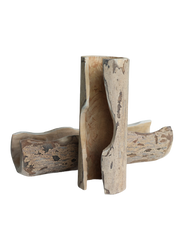 Wood Log Vessel