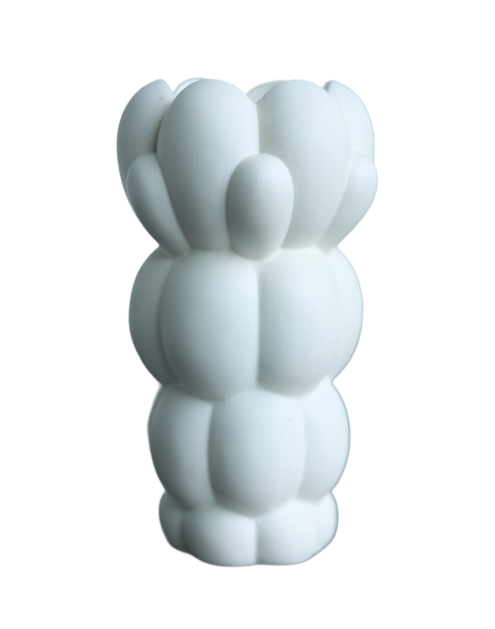 blossom candle stick White