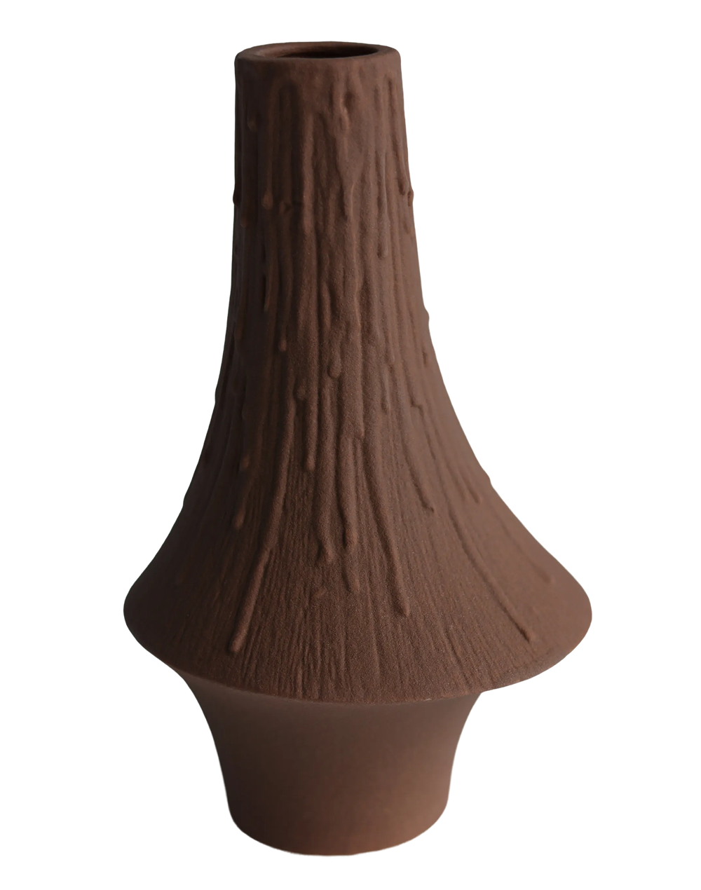sculptured flare vase