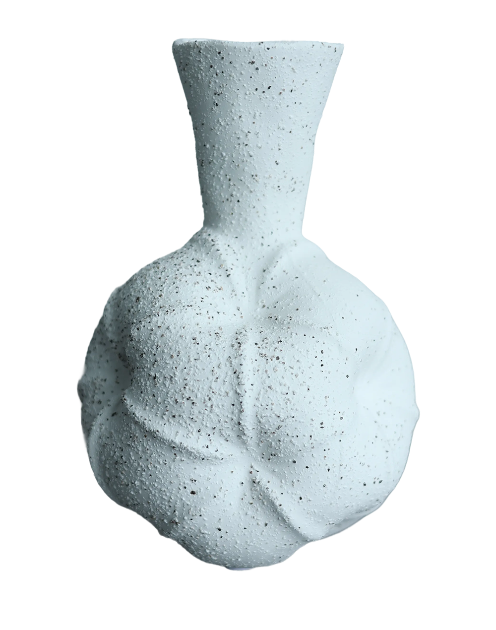 Terra Blanc Statue Vase