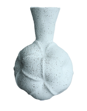 Terra Blanc Statue Vase