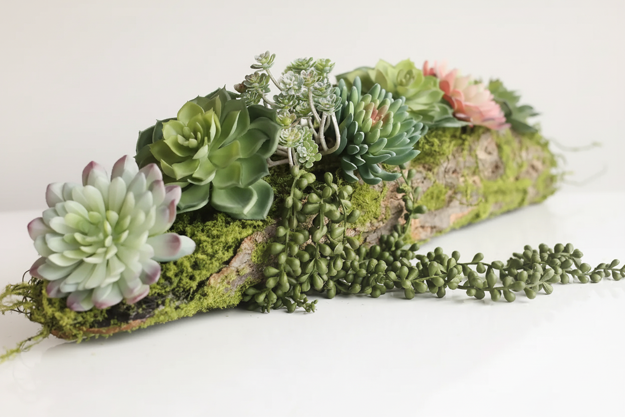 Moss Bark Logs | Available in 3 Sizes
