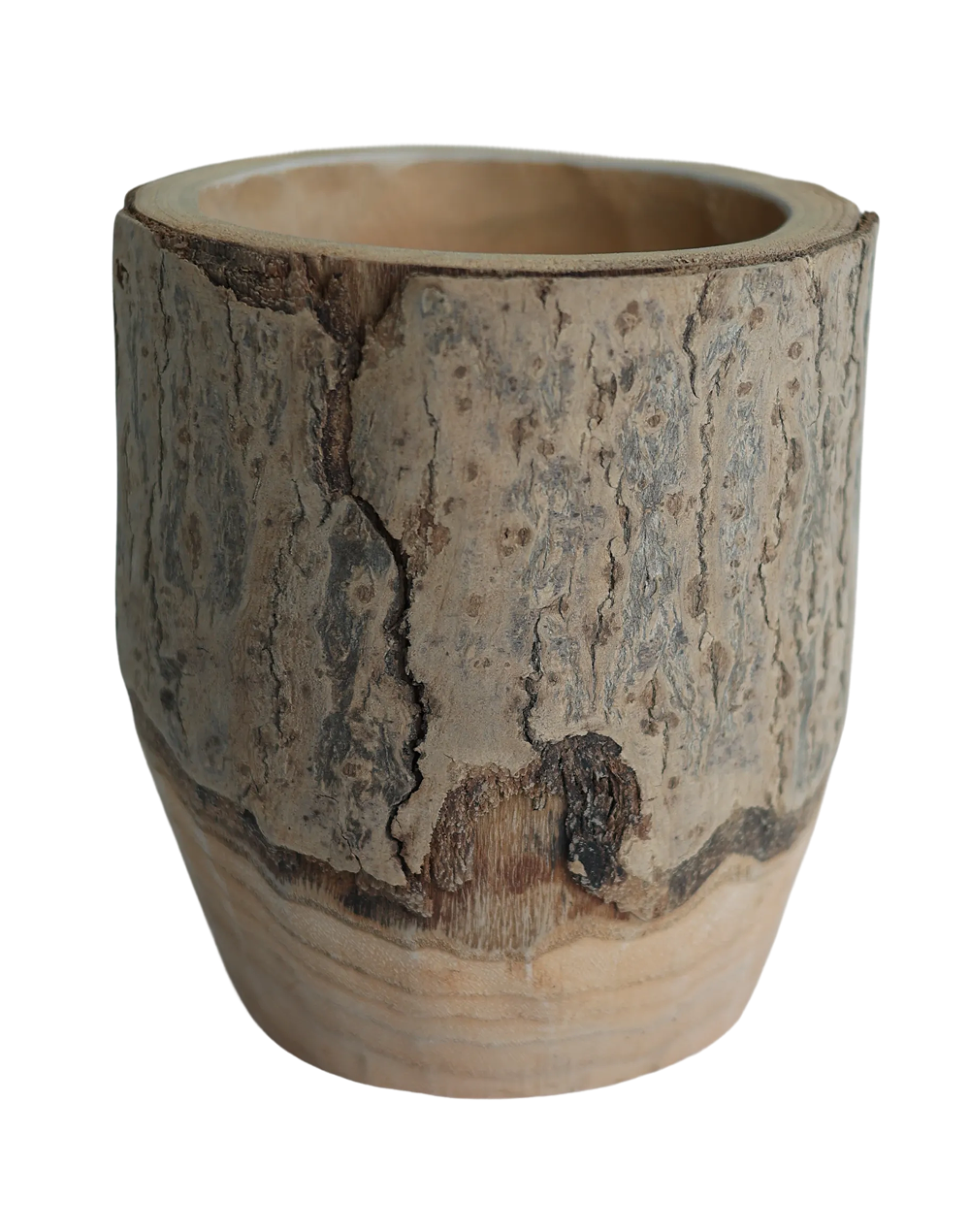 Small Wood Vase